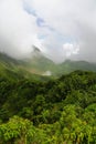 Hiking in Dominica, Caribbean Royalty Free Stock Photo