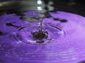 Boiling Purple Gravity Natural Water Drop