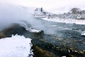 Boiling River Yellowstone in Winter Royalty Free Stock Photo
