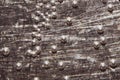 Boiling water bubbles close up. abstract texture with water drops on metal plate. gray rough background Royalty Free Stock Photo