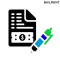 Boilment editable icon symbol design Royalty Free Stock Photo