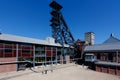 Bois du Cazier, lift tower coal mine, Marcinelle, Charleroi, Belgium Royalty Free Stock Photo