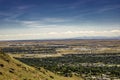 Boise From the Foothills Royalty Free Stock Photo