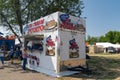 Booth for the Idaho Ice Cream Potato dessert at the Western Idaho State Fair, at Expo Idaho