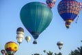 Boise Morning Sky Filled with Hot Air Balloons