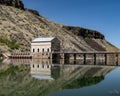 Boise River Diversion Dam reflection