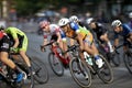 Boise Twilight Criterium racing Royalty Free Stock Photo