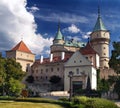 Bojnice castle - Entrance Royalty Free Stock Photo