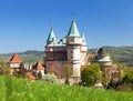 Bojnice castle near Prievidza town, Slovakia, Europe