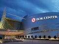 Bok center at night city Tulsa Oklahoma USA