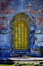 Bok singing tower golden door Royalty Free Stock Photo