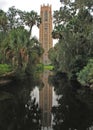 The Bok Tower Reflection, Lake Wales, Florida Royalty Free Stock Photo