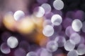 Bokeh abstract background of puple grapes