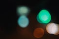 Bokeh background. Abstract lighting background. Celebration night light, Christmas night light. Element design to Royalty Free Stock Photo