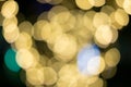 Bokeh Background ,Abstract blur of gold