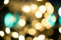 Bokeh Background ,Abstract blur of gold