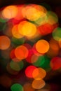 Bokeh background of Christmaslight