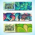 Bokeh banner background vector illustration Royalty Free Stock Photo