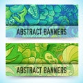 Bokeh banner background vector illustration Royalty Free Stock Photo