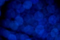 Bokeh Blue Lights Royalty Free Stock Photo
