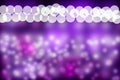 Bokeh blur purple background Royalty Free Stock Photo