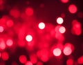 Bokeh Blur Red Lights HD wallpaper