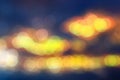 Bokeh blurred abstract background