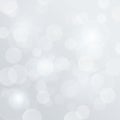 Bokeh Blurred Vector. White Glow Background abstra Royalty Free Stock Photo