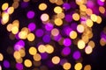 Bokeh of Christmas light