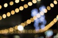 Bokeh of Christmastime Royalty Free Stock Photo