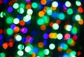 Bokeh circle background