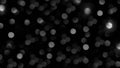 Bokeh circles on a black background,red textural lights,wallpaper,abstraction. Royalty Free Stock Photo