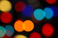 Bokeh circles lights