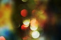 Bokeh, circular lights colorful hues, background, bokeh