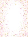 Bokeh confetti circles decoration holiday background Royalty Free Stock Photo