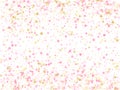 Bokeh confetti circles decoration holiday background Royalty Free Stock Photo