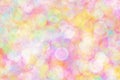 Bokeh dot colorful shiny sparkling light of various colors glittering illustration for abstract background template designs, paper Royalty Free Stock Photo