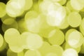 Bokeh effect golden yellow defocused light background. Christmas Lights Concept Royalty Free Stock Photo