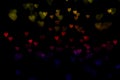 Bokeh hearts