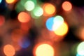 Bokeh light abstract background. Varicoloureds patches of light for background