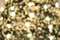 Bokeh light background. Holiday glowing backdrop. Defocused Background With Blinking Stars. Royalty Free Stock Photo