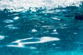 Bokeh light background in the pool. Royalty Free Stock Photo