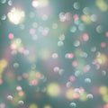 Bokeh light blurry romantic background