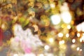 Bokeh light, shimmering blur spot lights Royalty Free Stock Photo