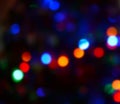 Abstract multicolored lights in blur Royalty Free Stock Photo