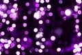 Bokeh lights background. Abstract purple background with soft blur bokeh light effect Royalty Free Stock Photo