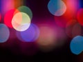 Bokeh lights colorful defocused for abstract background concept Royalty Free Stock Photo
