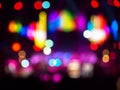 Bokeh lights colorful defocused for abstract background concept Royalty Free Stock Photo