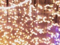 Bokeh lights pattern texture background Royalty Free Stock Photo