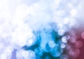 Bokeh multi coloured colored.